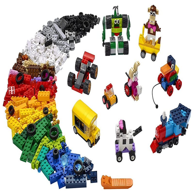 LEGO 11014 Classic Bricks and Wheels (653 Pcs)-Construction-LEGO-Toycra