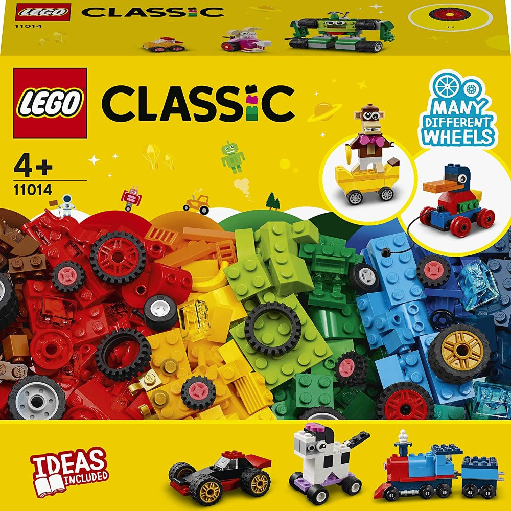 Lego Classic Building Lego Many Different Wheels Instructions Lego
