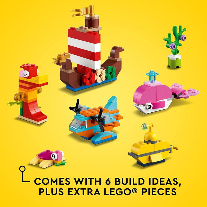 LEGO 11018 Classic Creative Ocean Fun (333 Pcs)-Construction-LEGO-Toycra