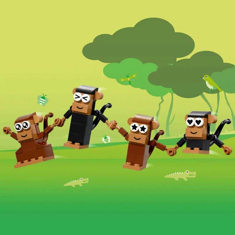 LEGO 11031 Classic Creative Monkey Fun (135 pcs)