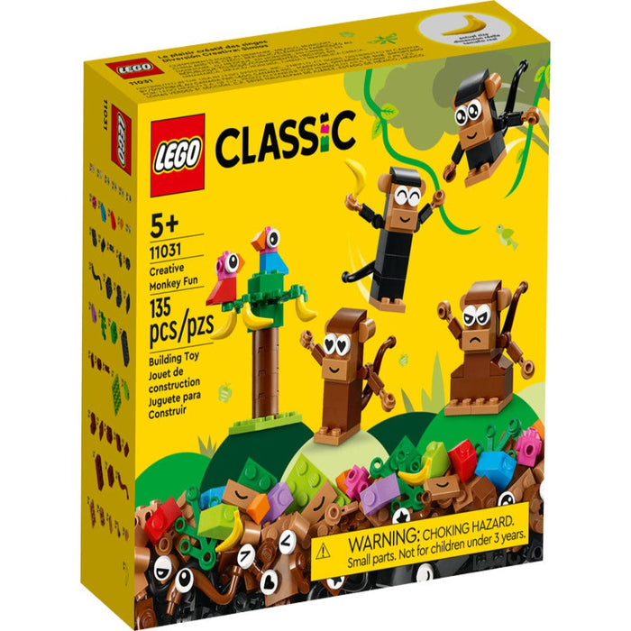 LEGO 11031 Classic Creative Monkey Fun (135 pcs)-Construction-LEGO-Toycra