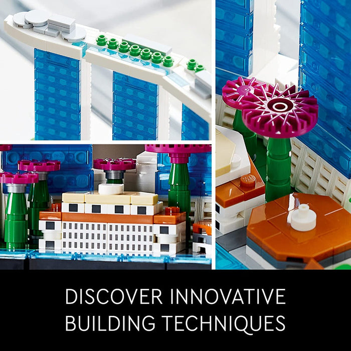 LEGO 21057 Architecture Singapore-Construction-LEGO-Toycra