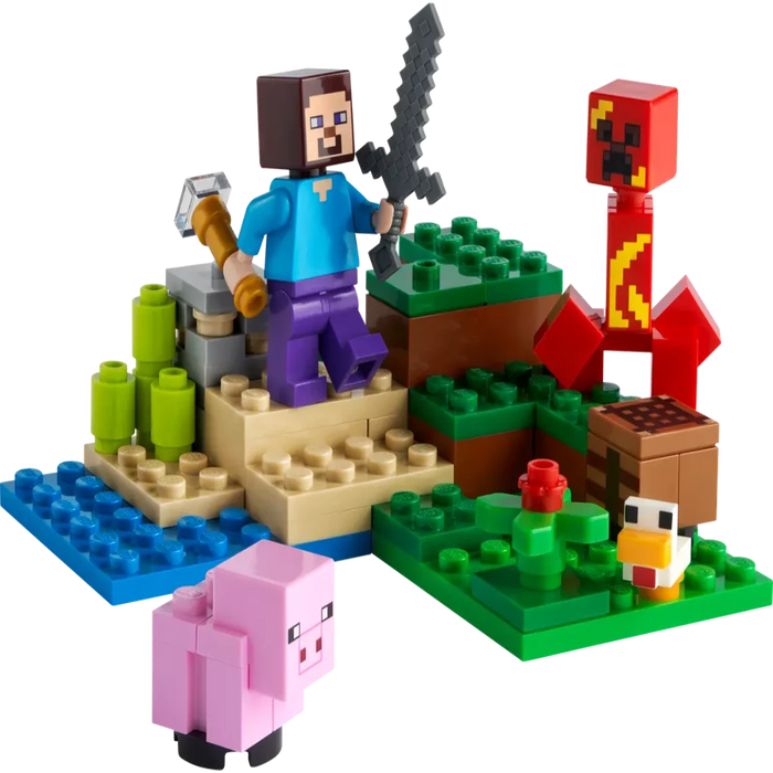 LEGO 21177 Minecraft The Creeper Ambush-Construction-LEGO-Toycra