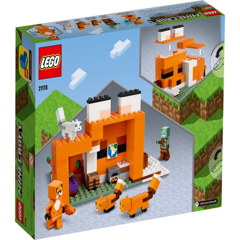 LEGO 21178 Minecraft The Fox Lodge