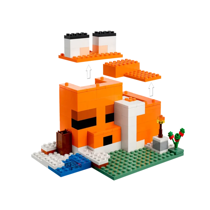 LEGO 21178 Minecraft The Fox Lodge-Construction-LEGO-Toycra