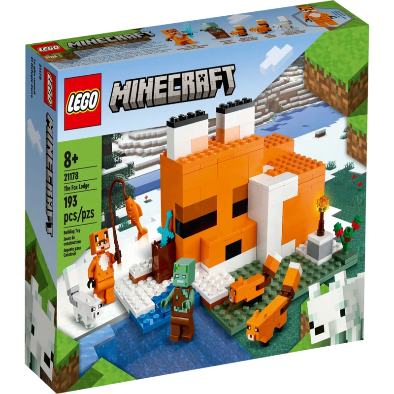 LEGO 21178 Minecraft The Fox Lodge