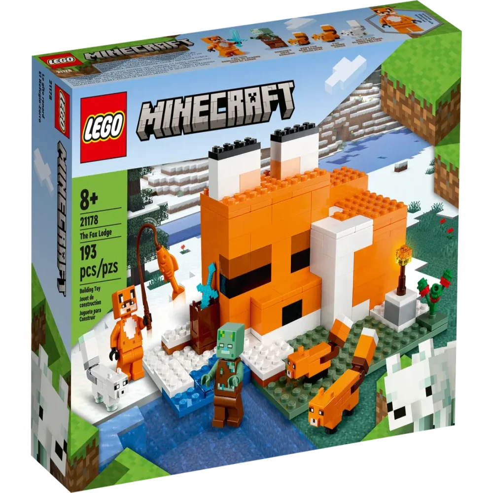 LEGO 21178 Minecraft The Fox Lodge