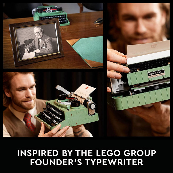 LEGO 21327 Ideas Typewriter-Construction-LEGO-Toycra