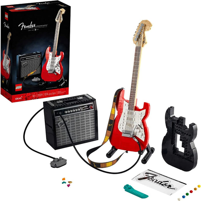 LEGO 21329 Ideas Fender Stratocaster-Construction-LEGO-Toycra