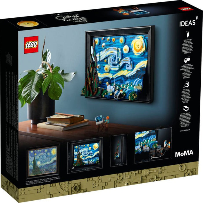 LEGO 21333 Ideas Vincent van Gogh - The Starry Night (2316 Pieces)-Construction-LEGO-Toycra