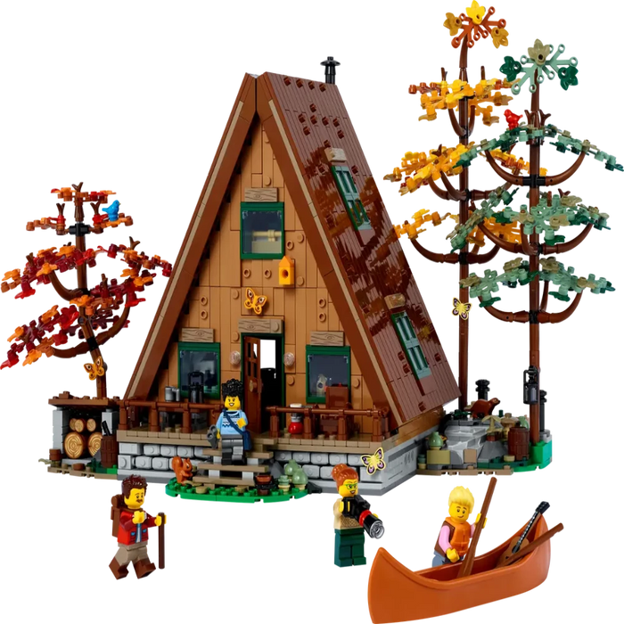LEGO 21338 Ideas A-Frame Cabin-Construction-LEGO-Toycra