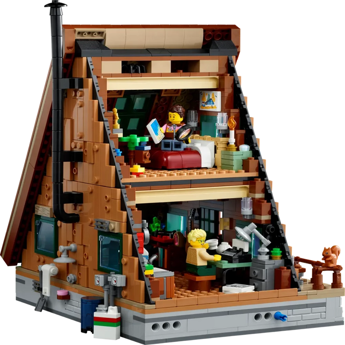 LEGO 21338 Ideas A-Frame Cabin — Toycra - Main Image