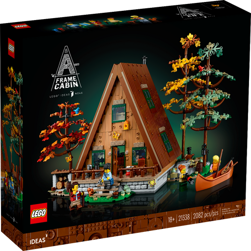 LEGO 21338 Ideas A-Frame Cabin-Construction-LEGO-Toycra