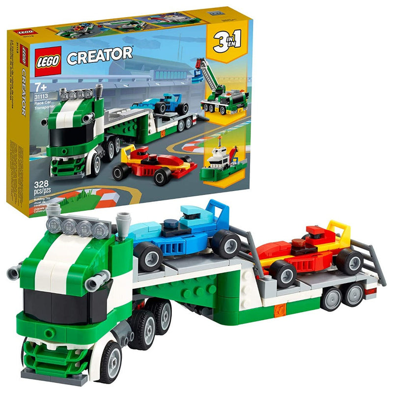 LEGO 31113 Creator 3in1 Race Car Transporter ( 328 Pieces )