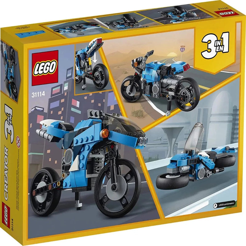 LEGO 31114 Creator 3In1 Superbike - 236 Pieces