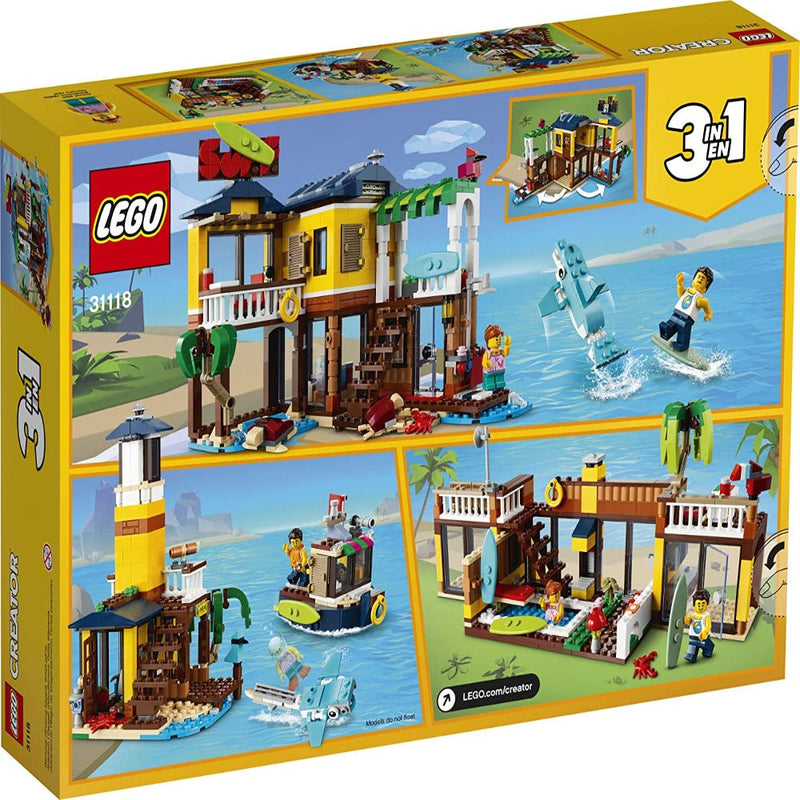 LEGO 31118 Creator 3in1 Surfer Beach House ( 564 Pieces )
