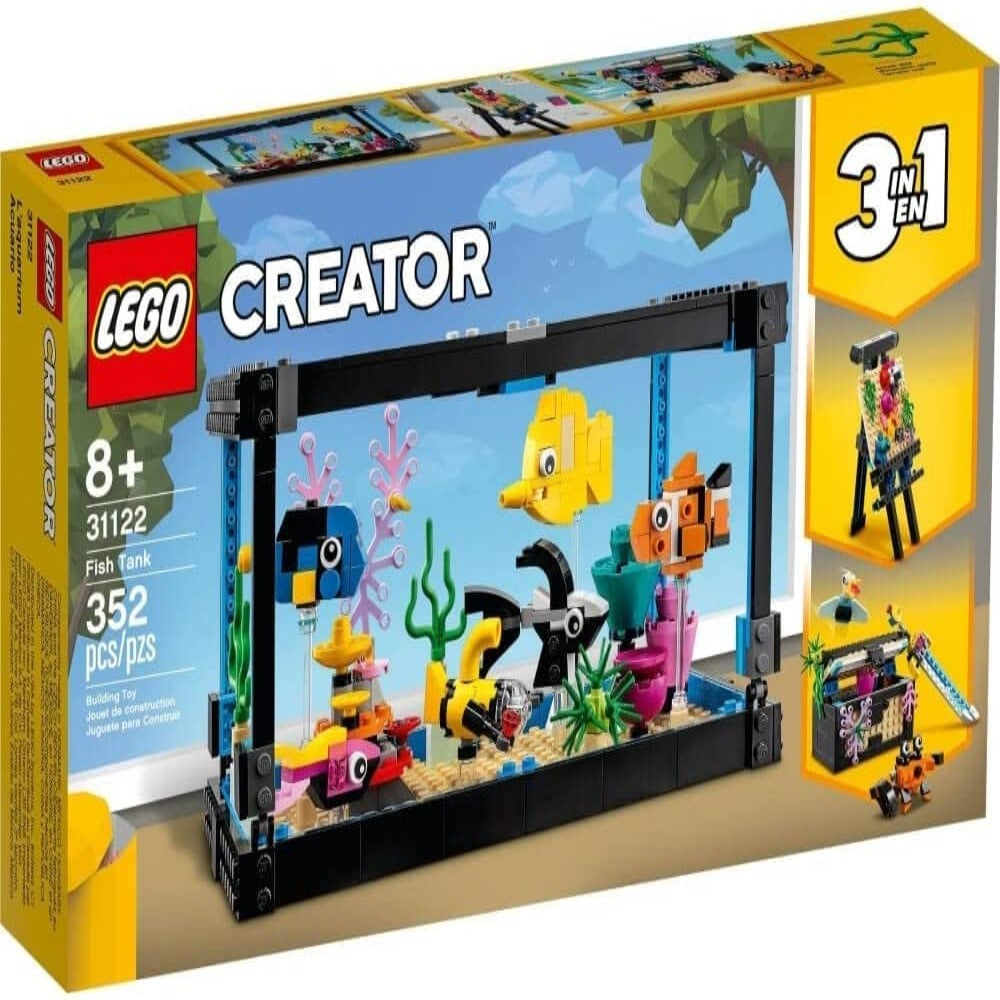 LEGO 31122 Creator Fish Tank 3-in-1 (352 Pieces