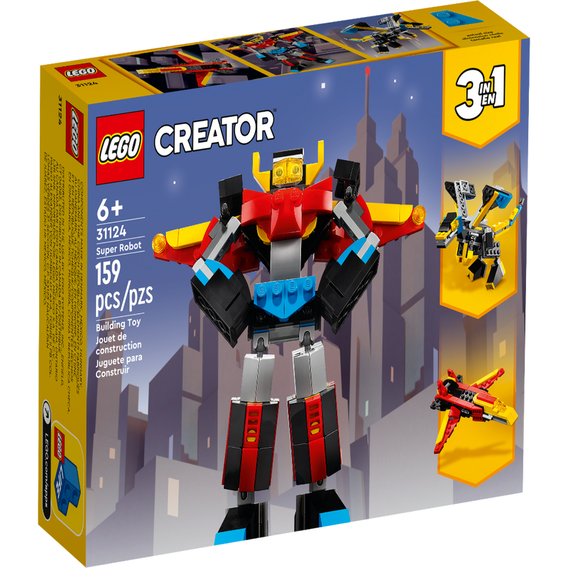 LEGO 31124 Creator 3in1 Super Robot -159 Pieces
