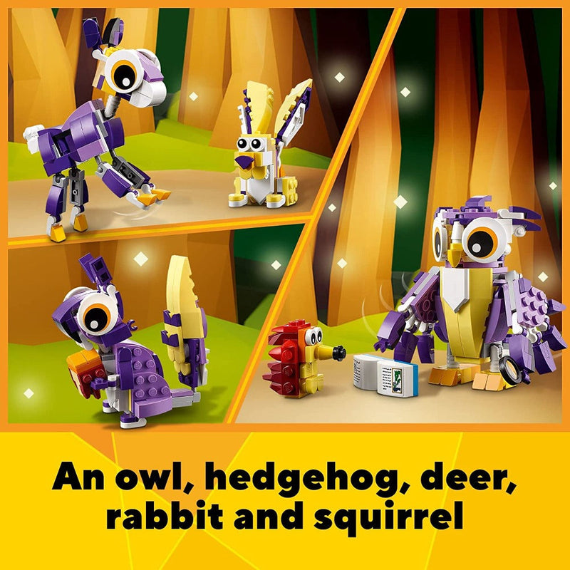 LEGO 31125 Creator 3in1 Fantasy Forest Creatures -175 Pieces