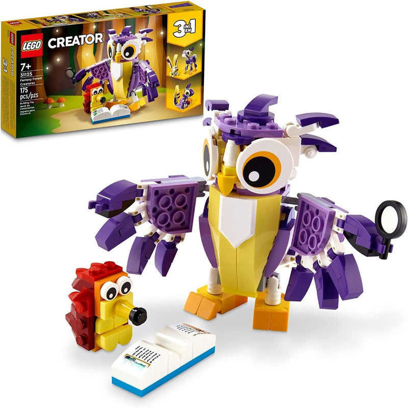 LEGO 31125 Creator 3in1 Fantasy Forest Creatures -175 Pieces