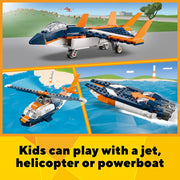 LEGO 31126 Creator 3in1 Supersonic-Jet -215 Pieces