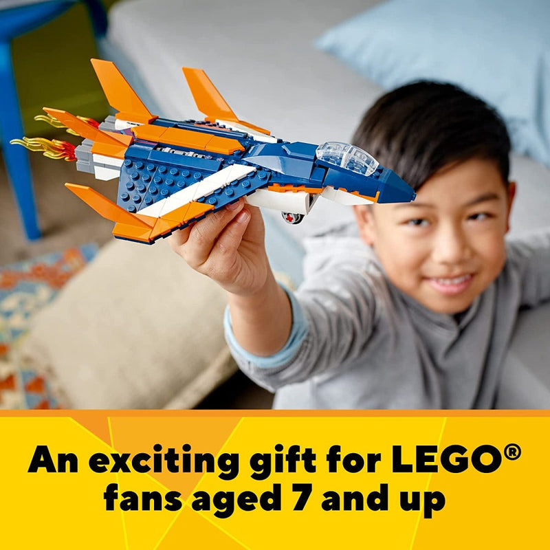 LEGO 31126 Creator 3in1 Supersonic-Jet -215 Pieces