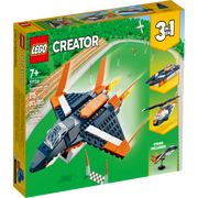 LEGO 31126 Creator 3in1 Supersonic-Jet -215 Pieces