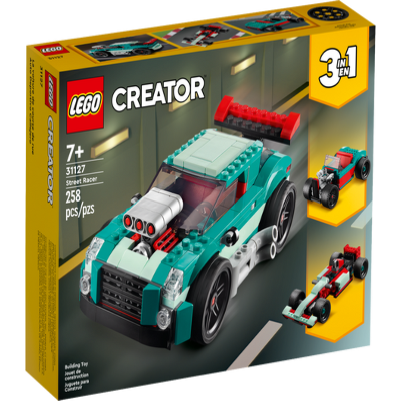 LEGO 31127 Creator 3in1 Street Racer - 258 Pieces