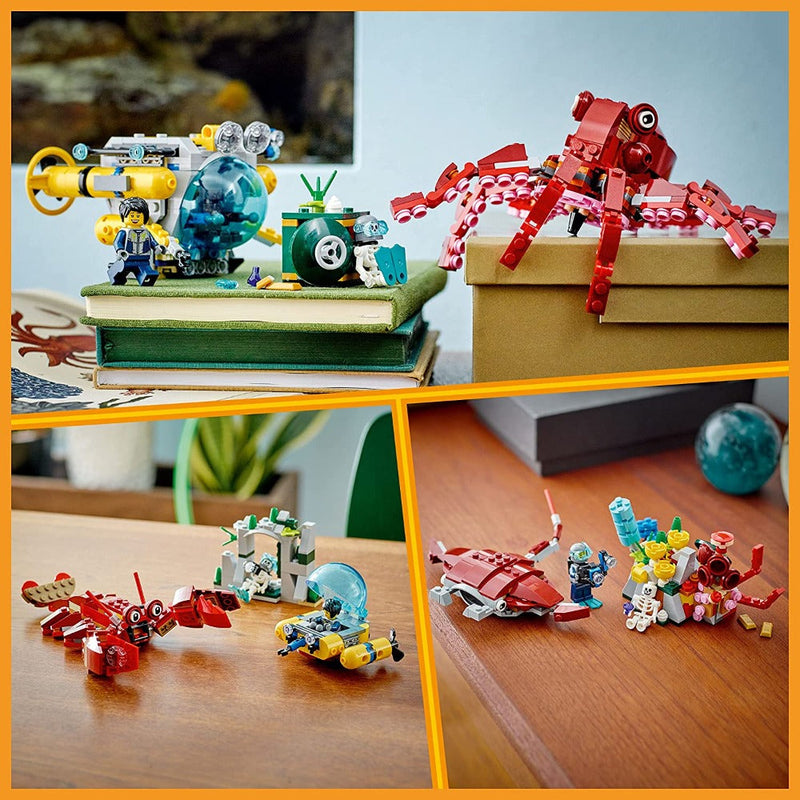 LEGO 31130 Creator 3in1 Sunken Treasure Mission - 522 Pieces