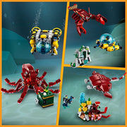 LEGO 31130 Creator 3in1 Sunken Treasure Mission - 522 Pieces