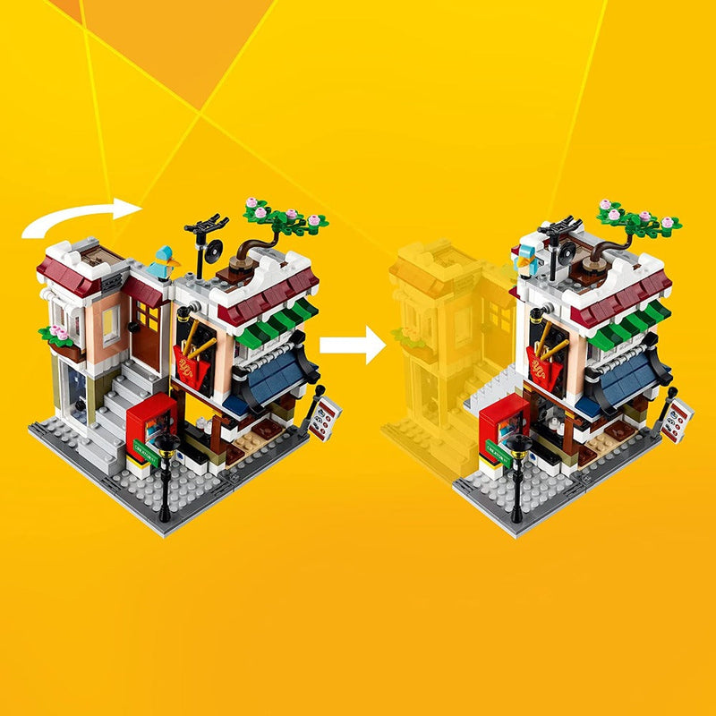 LEGO 31131 Creator 3in1 Downtown Noodle Shop - 569 Pieces