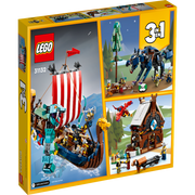 LEGO 31132 Creator 3in1 Viking Ship and The Midgard Serpent - 1192 Pieces