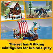 LEGO 31132 Creator 3in1 Viking Ship and The Midgard Serpent - 1192 Pieces