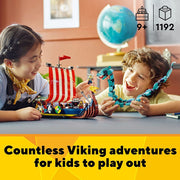 LEGO 31132 Creator 3in1 Viking Ship and The Midgard Serpent - 1192 Pieces