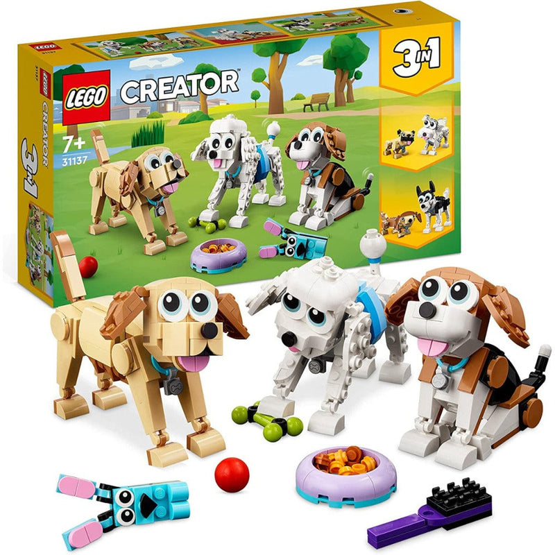 LEGO 31137 Creator Adorable Dogs-Construction-LEGO-Toycra