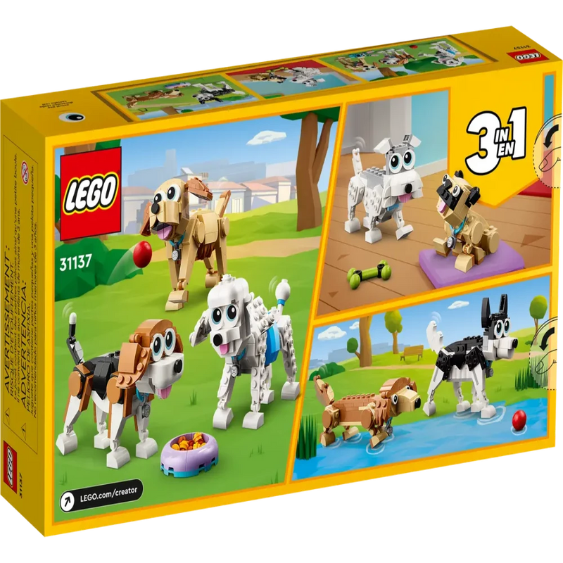 LEGO 31137 Creator Adorable Dogs-Construction-LEGO-Toycra