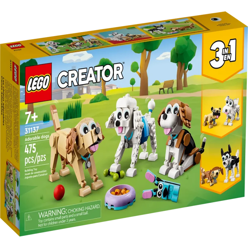 LEGO 31137 Creator Adorable Dogs-Construction-LEGO-Toycra