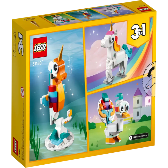 LEGO 31140 Creator Magical Unicorn-Construction-LEGO-Toycra