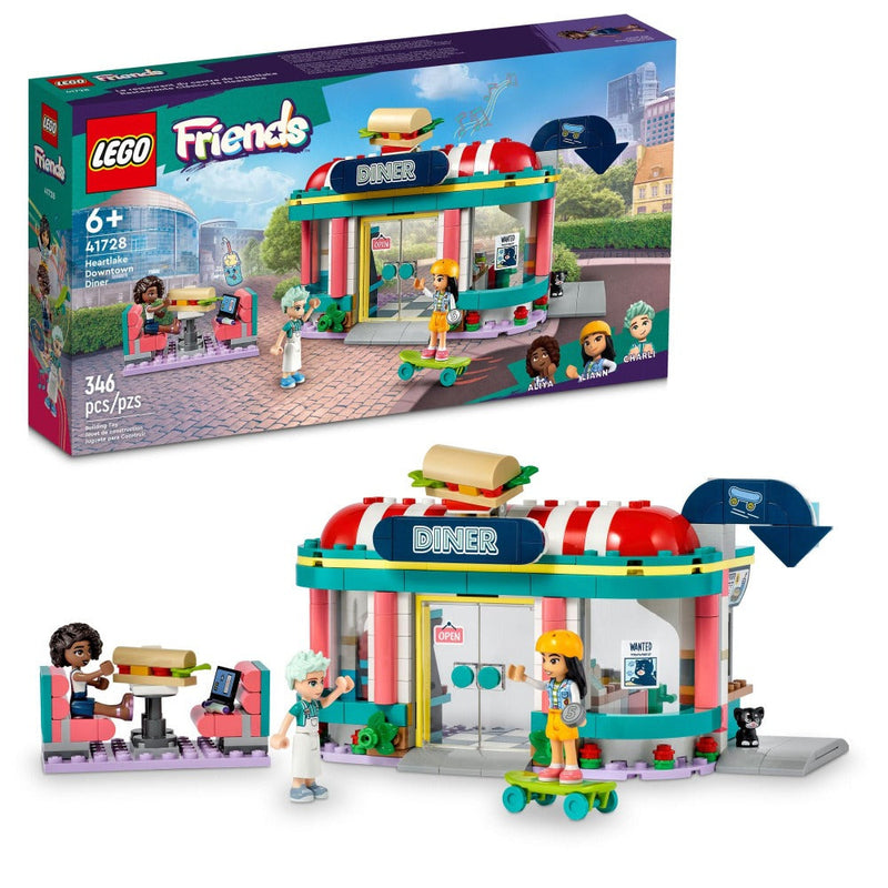 LEGO 41728 Friends Heart lake Downtown Diner