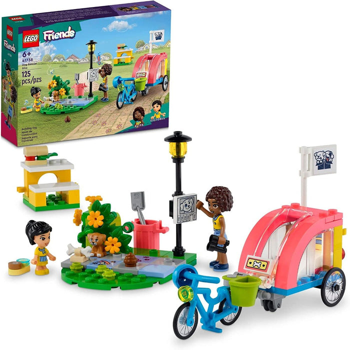 LEGO 41738 Friends Dog Rescue Bike-Construction-LEGO-Toycra