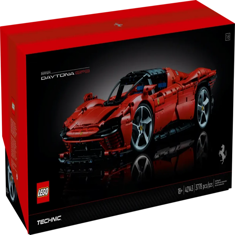 LEGO 42143 Technic Ferrari Daytona SP3 - 3778 Pieces-Construction-LEGO-Toycra