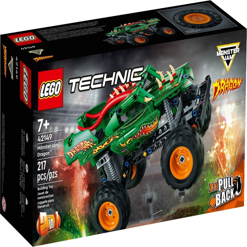 LEGO 42149 Technic Monster Jam Dragon