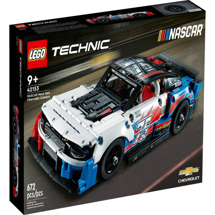 LEGO® Technic 42153 Chevrolet Camaro ZL1 NASCAR Next Gen, Maquette de  Voiture de Sport blanc - Lego