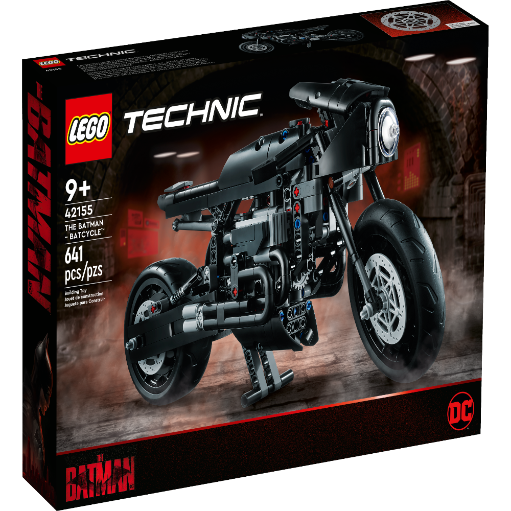 LEGO Technic THE BATMAN – BATCYCLE Motorcycle Model Toy 42155 in 2023