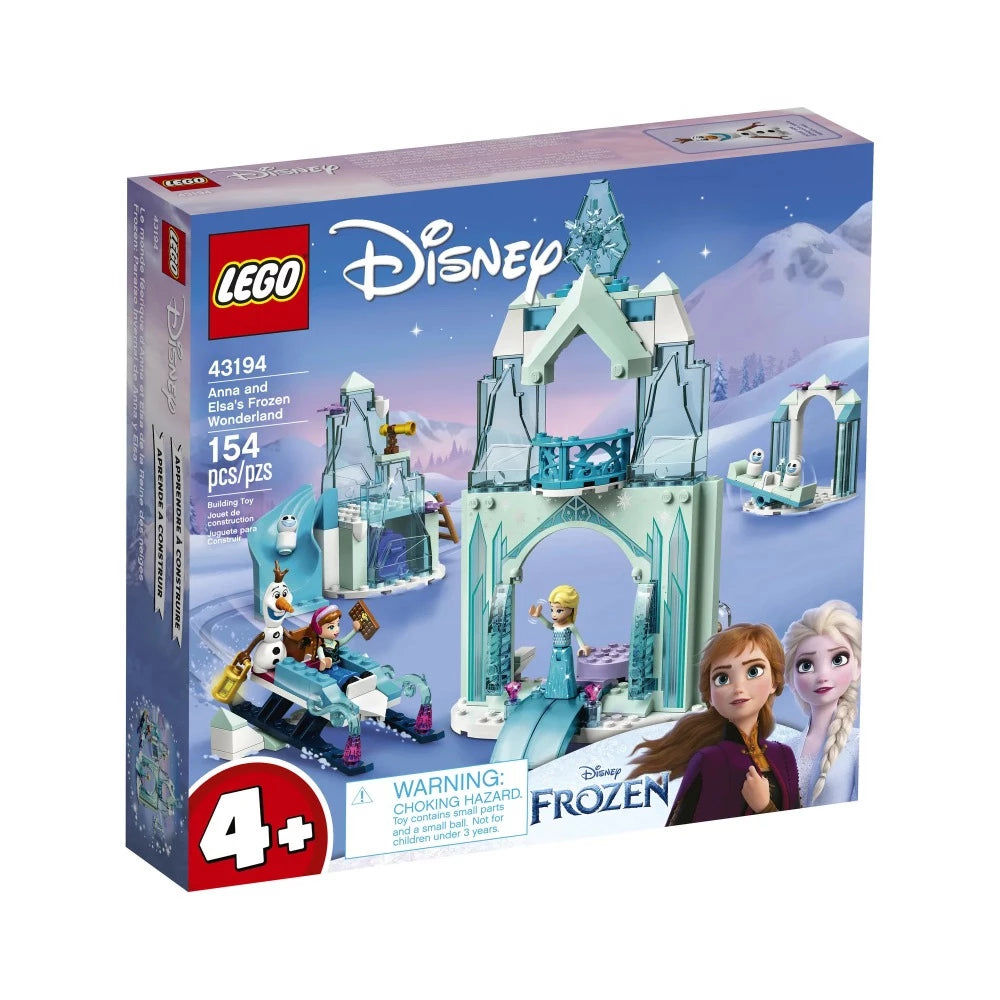 Lego 43194 Disney Princess Anna And Elsa's Frozen Wonderland — Toycra