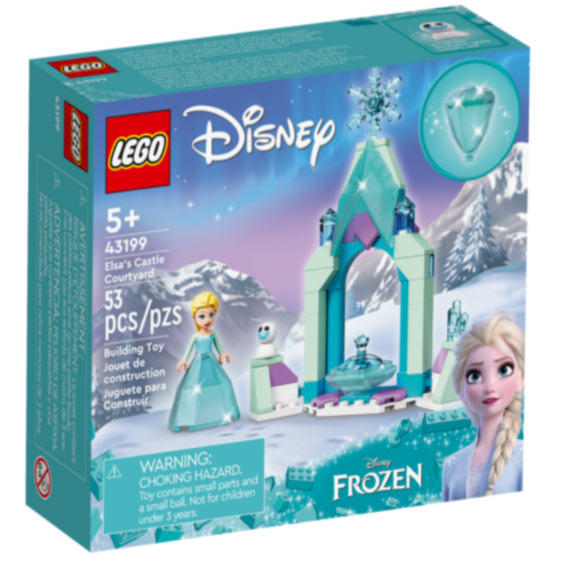 LEGO 43199 Disney Princess Elsas Castle Courtyard
