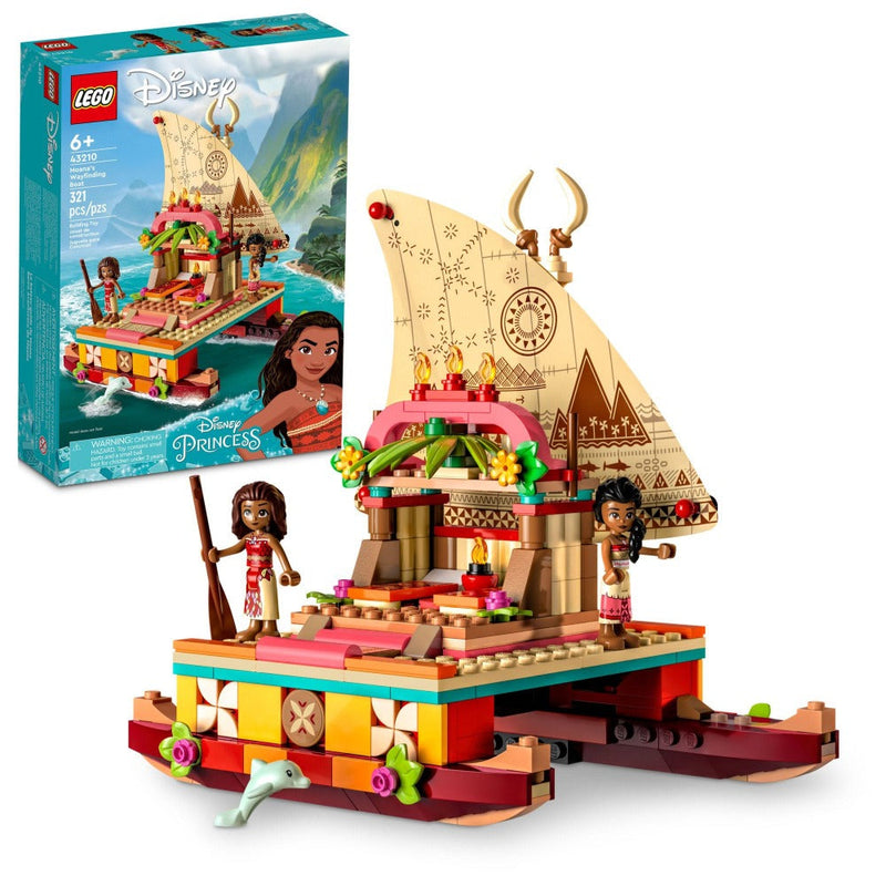 LEGO 43210 Disney Princess Moana's Wayfinding Boat