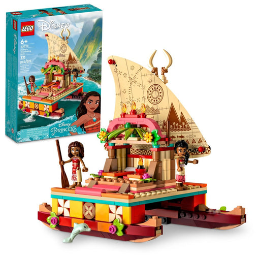 LEGO 43210 Disney Princess Moana's Wayfinding Boat-Construction-LEGO-Toycra