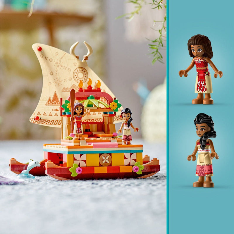 LEGO 43210 Disney Princess Moana's Wayfinding Boat