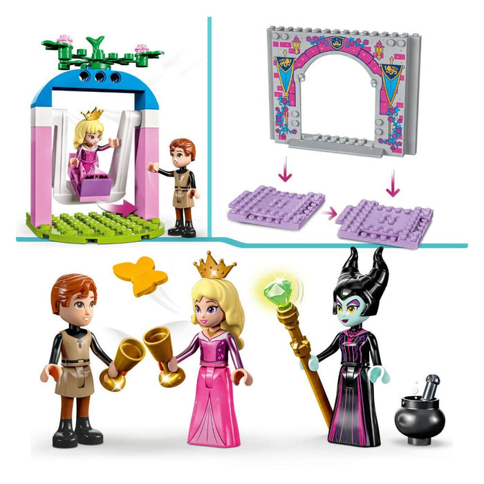 LEGO 43211 Disney Princess Aurora's Castle-Construction-LEGO-Toycra